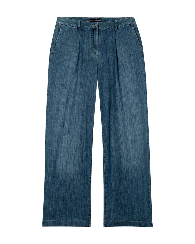 Luisa Cerano Damen Jeans Wide Fit Blue