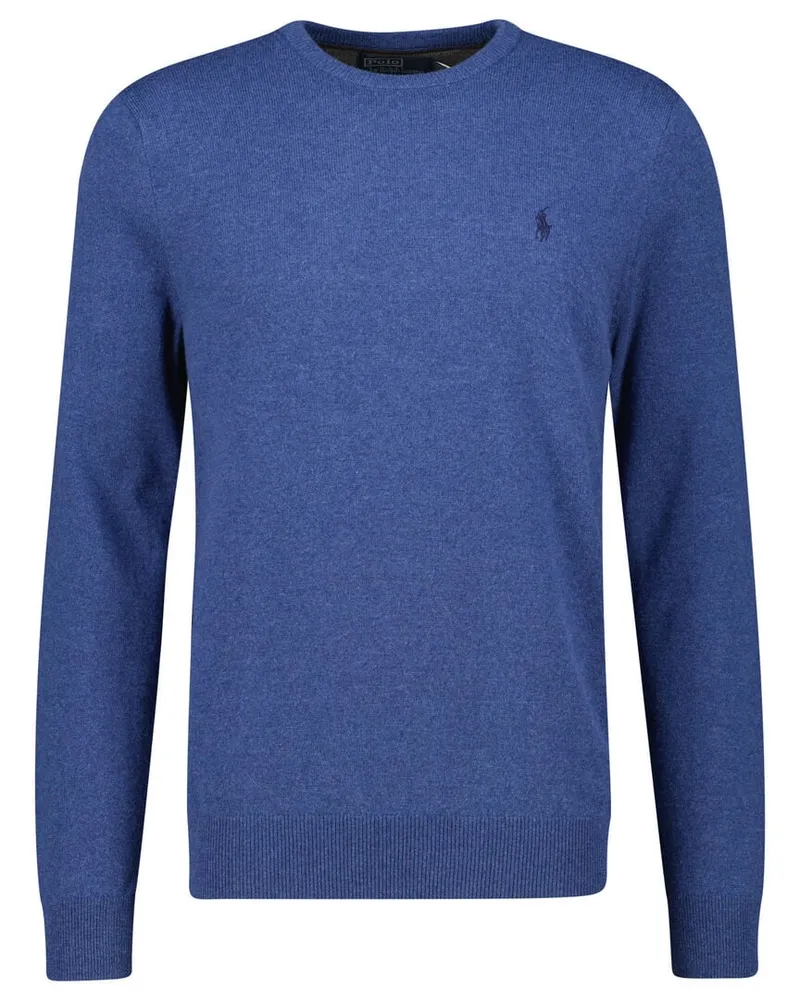 Ralph Lauren Herren Strickpullover aus Wolle Blau