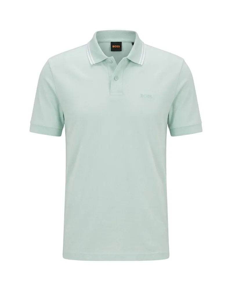 HUGO BOSS Herren Poloshirt PEOXFORDNEW Aqua
