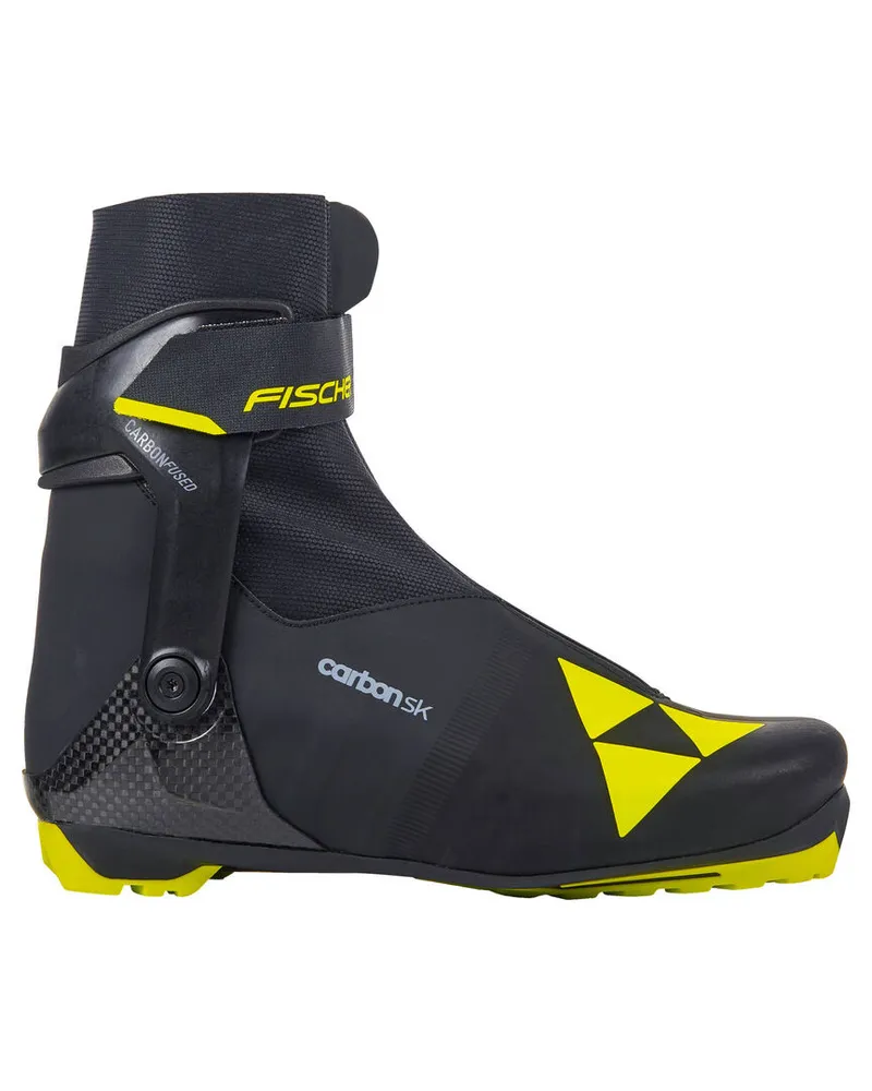 Fischer Herren Langlaufschuhe CARBON SKATE Schwarz