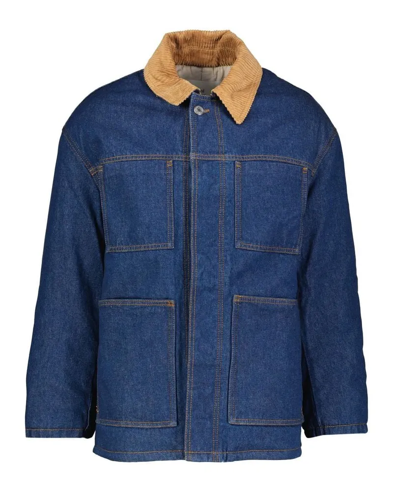 AMI Paris Herren Jeansjacke WORKER Indigo