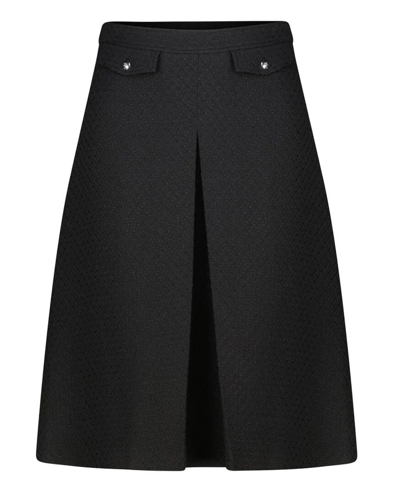HUGO BOSS Damen Midirock mit Kellerfalte RAFERI Braun