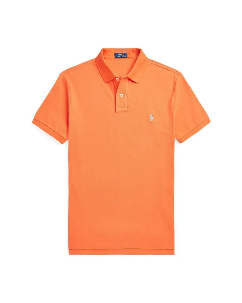Ralph Lauren Herren Poloshirt Custom Slim Fit Orange