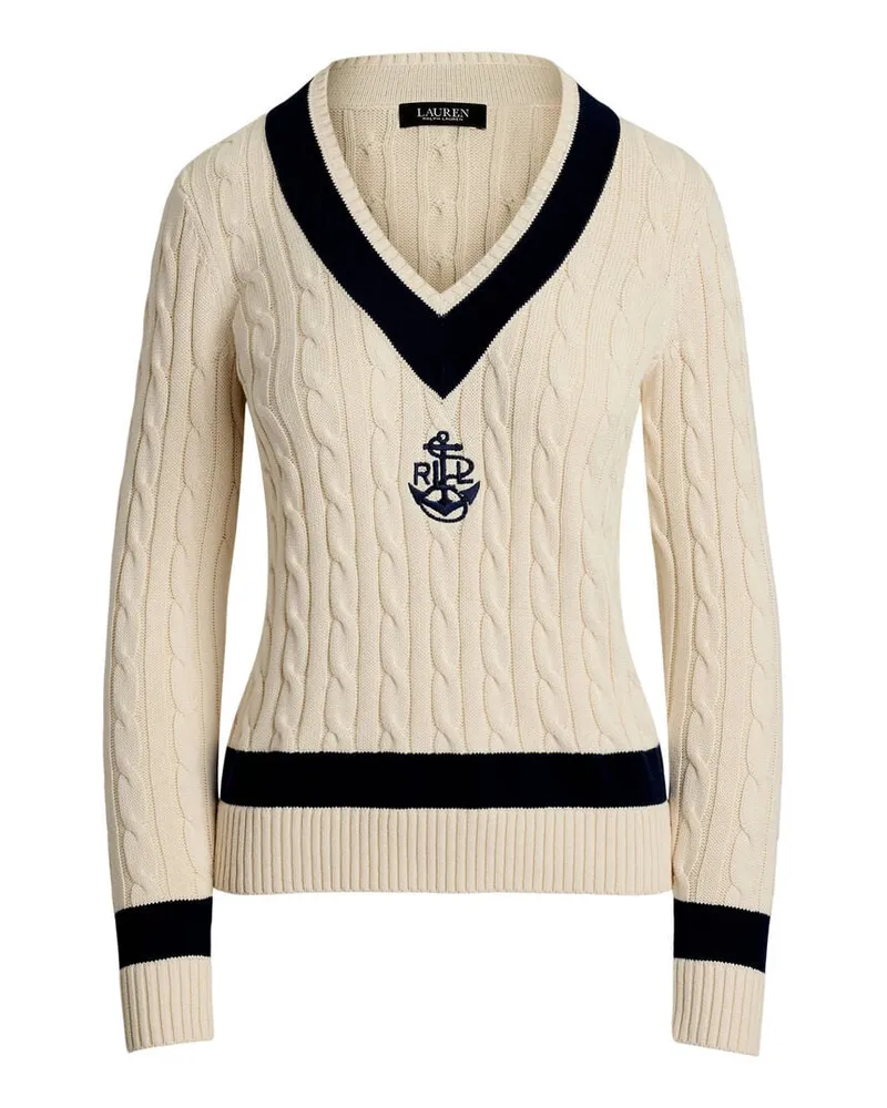 Ralph Lauren Damen Pullover aus Baumwolle Marine