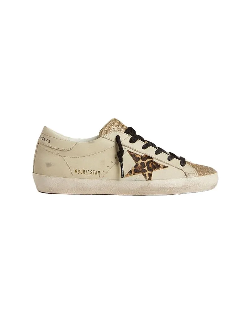 Golden Goose Damen Sneaker SUPER STAR LEATHER Sand