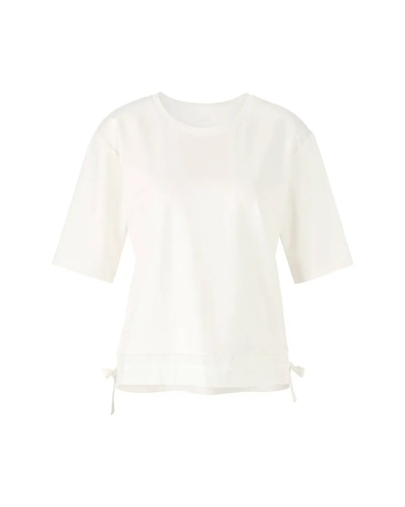 Marc Cain Damen T-Shirt Weiss