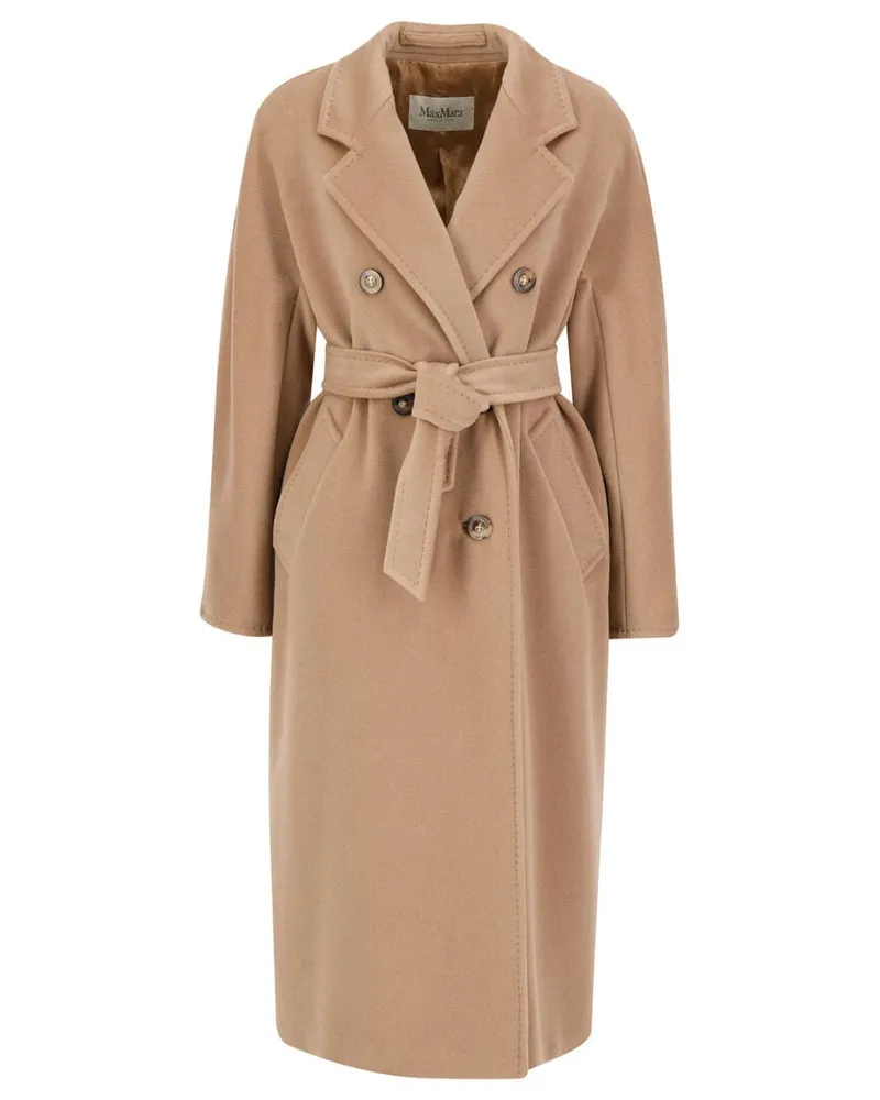 Max Mara Damen Mantel mit Kaschmir MADAME Camel