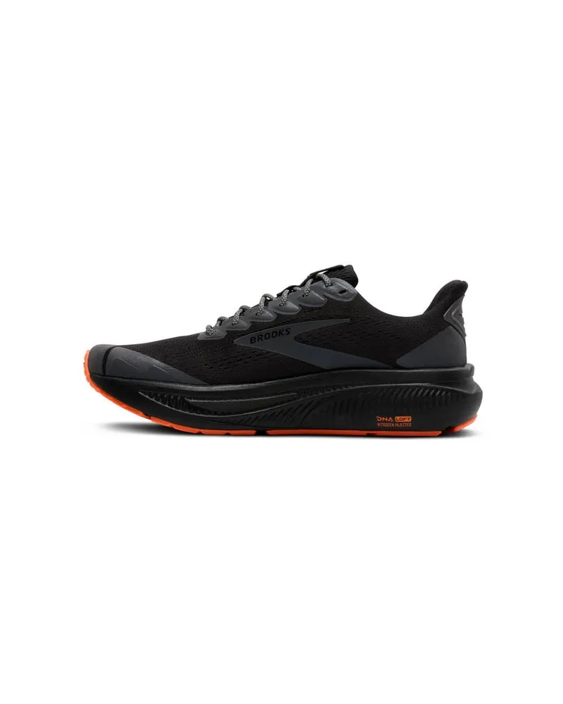 Brooks Damen Laufschuhe GHOST 17 RUN VIS Schwarz
