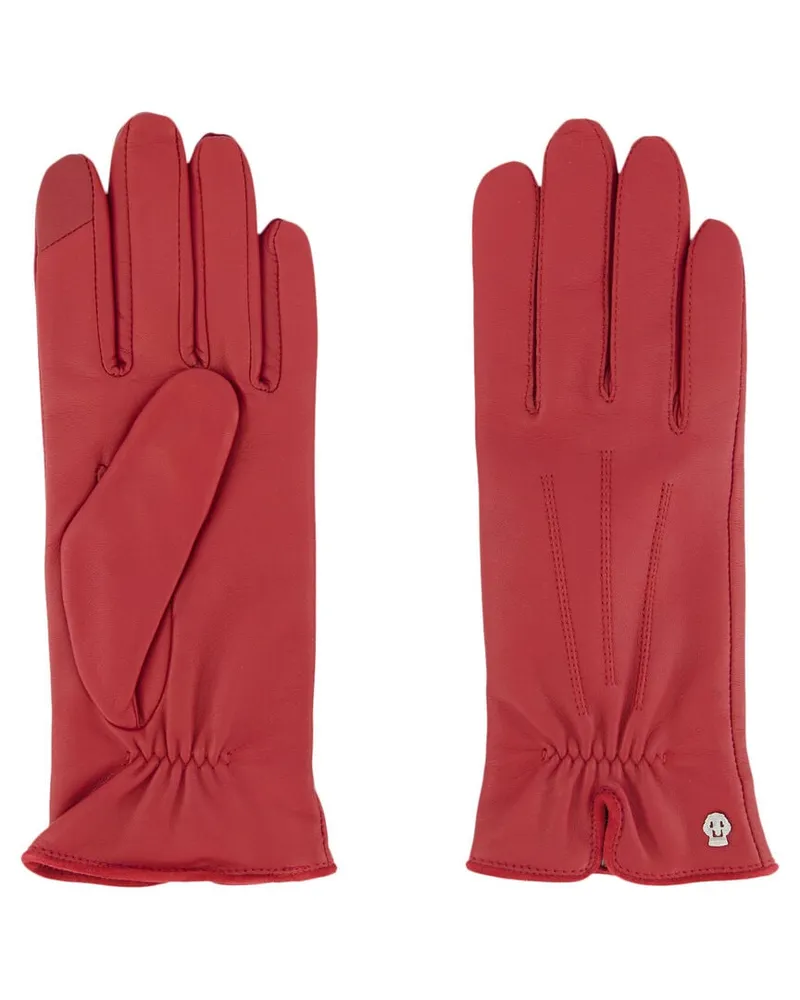 Roeckl Damen Lederhandschuhe ANTWERPEN TOUCH Rot