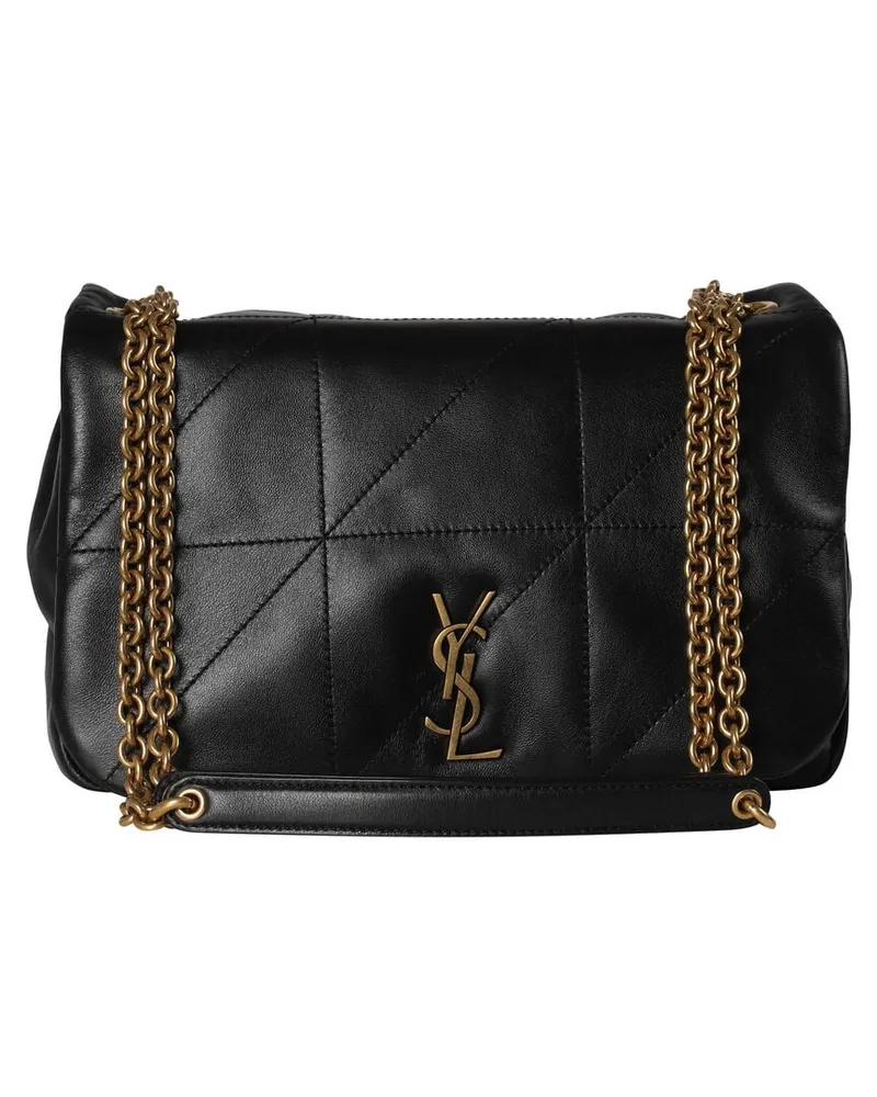 Saint Laurent Damen Umhängetasche aus Lammleder JAMIE 4.3 SMALL Schwarz
