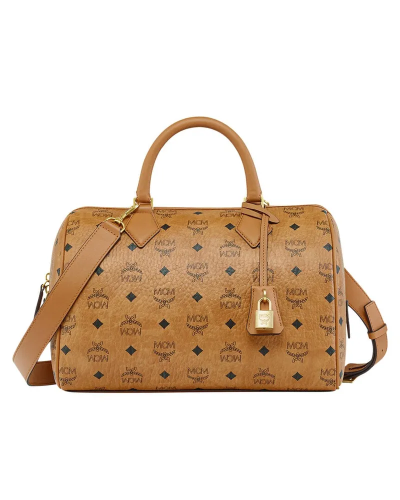 MCM Handtasche ELLA BOSTON M Cognac