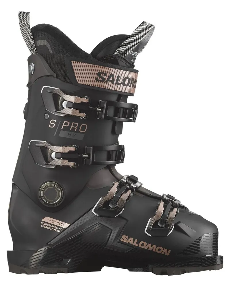 Salomon Damen Skischuhe S PRO HV 100 Schwarz