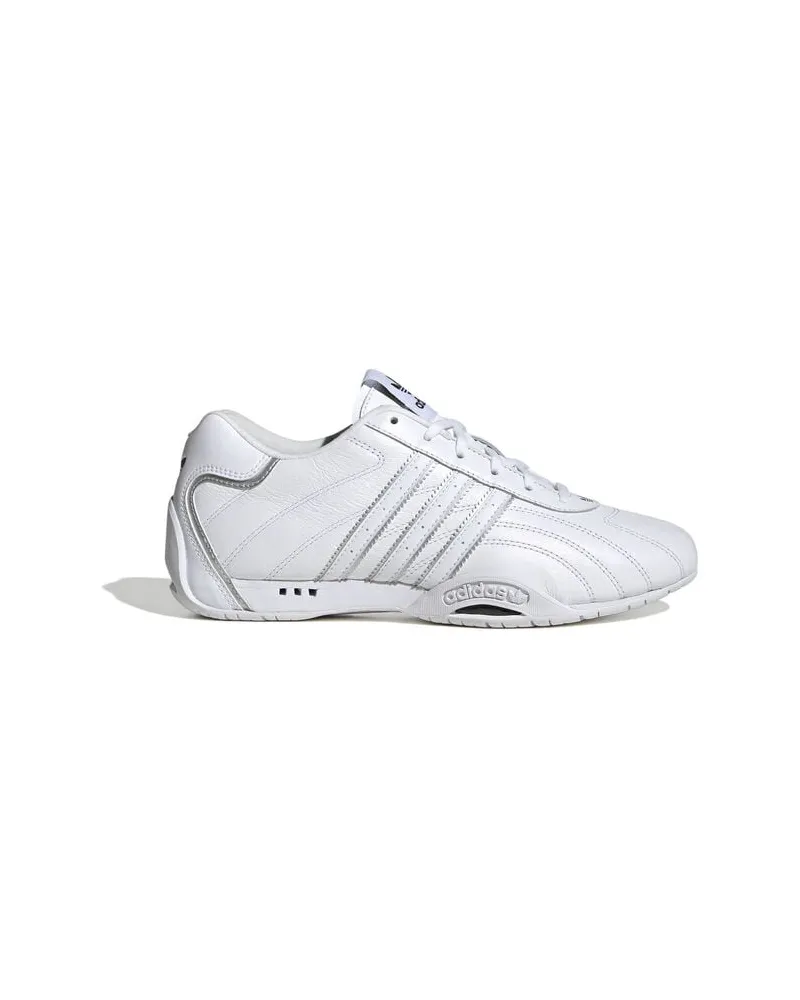 adidas Damen Sneaker aus Leder Weiss