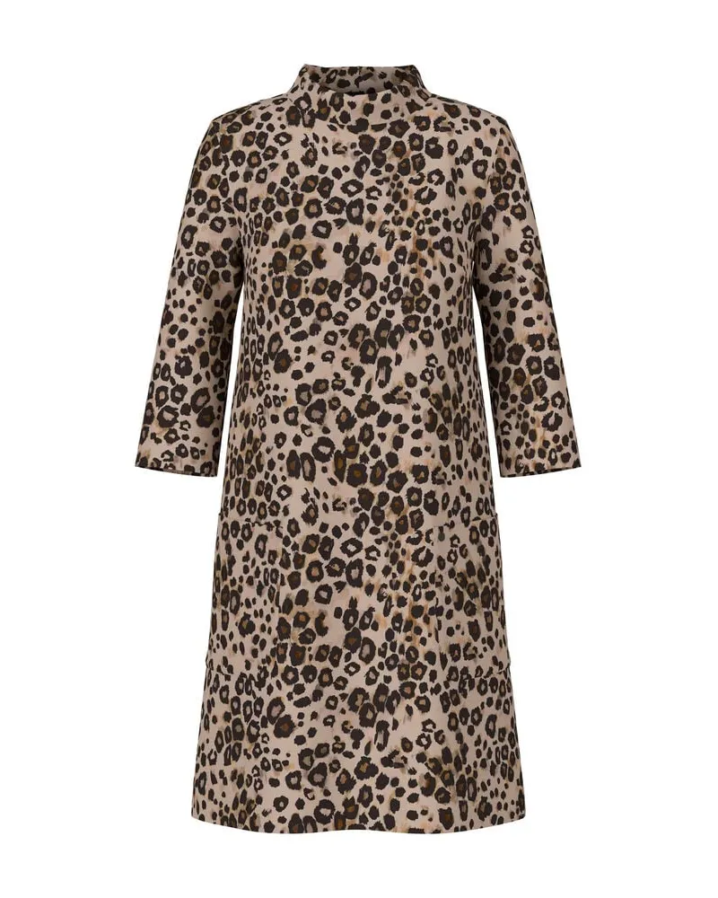 Marc Cain Damen Kleid aus Scuba-Jersey Capuccino