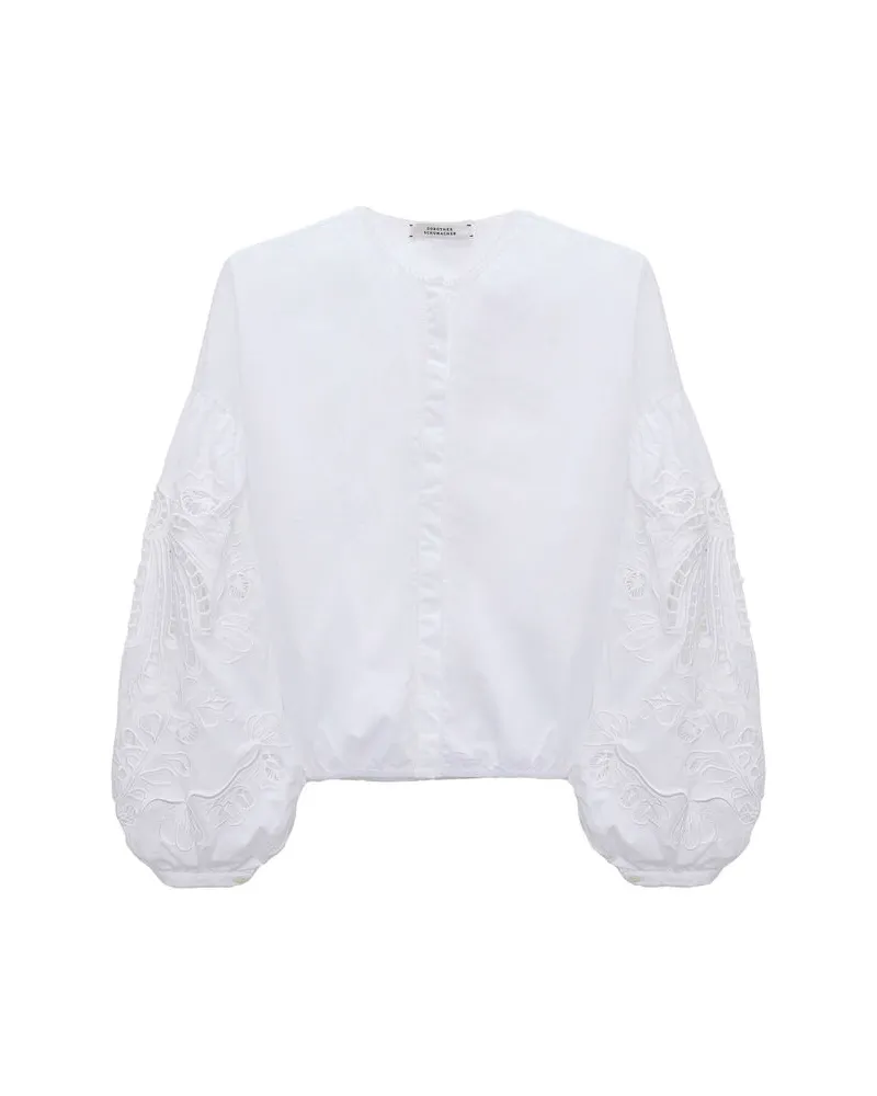 Dorothee Schumacher Damen Bluse Weiss