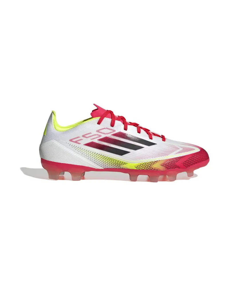 adidas Herren Fußballschuhe Rasen und Kunstrasen F50 PRO MG Weiss