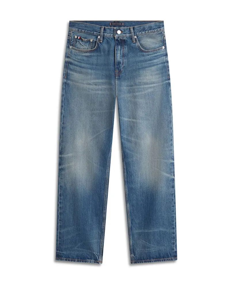 Tommy Hilfiger Herren Jeans RIVER KEN BLUE Relaxed Straight Darkblue