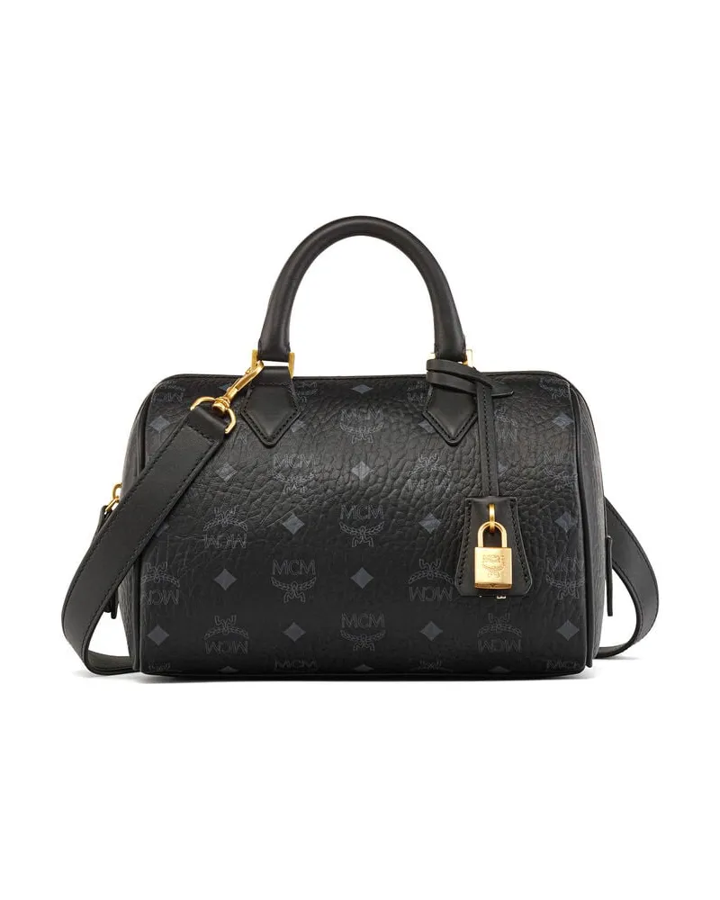 MCM Damen Handtasche ELLA BOSTON Schwarz