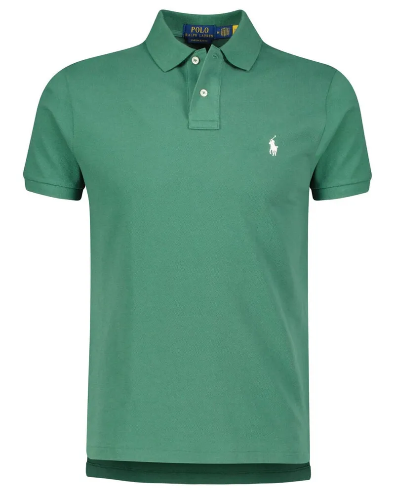 Ralph Lauren Herren Poloshirt Custom Slim Fit Pinie