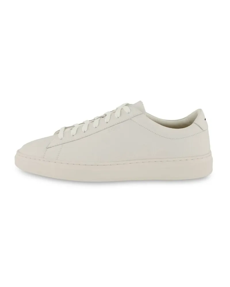 HUGO BOSS Herren Sneaker Leder KIERAN_TENN Weiss