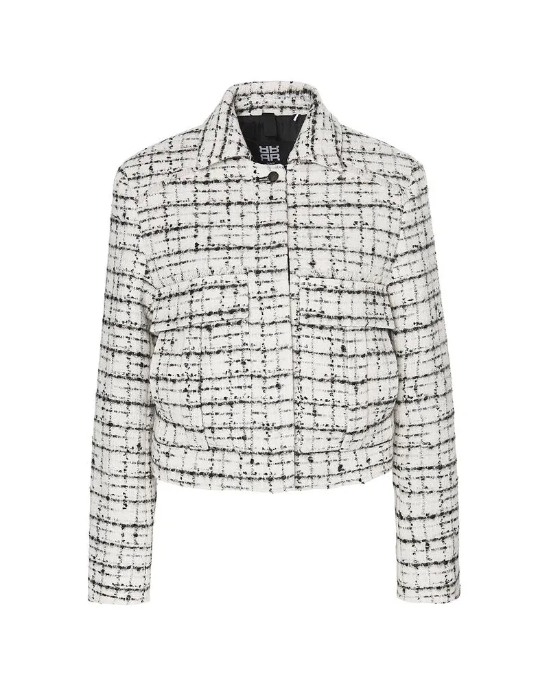 Riani Damen Jacke Boxy Cut Offwhite