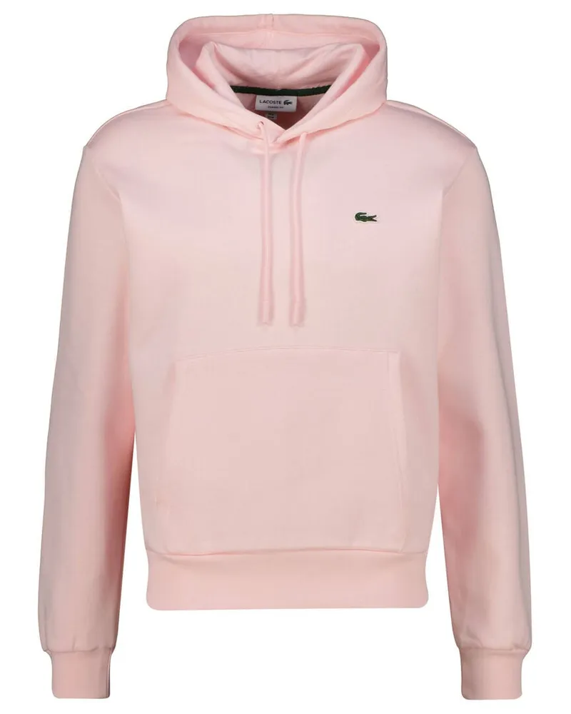 Lacoste Herren Hoodie aus Baumwollmix Rose