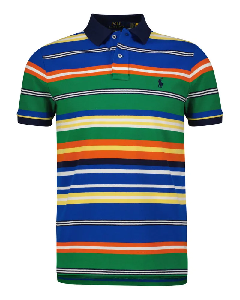 Ralph Lauren Herren Poloshirt aus Baumwolle Custom Slim Fit Mehrfarbig