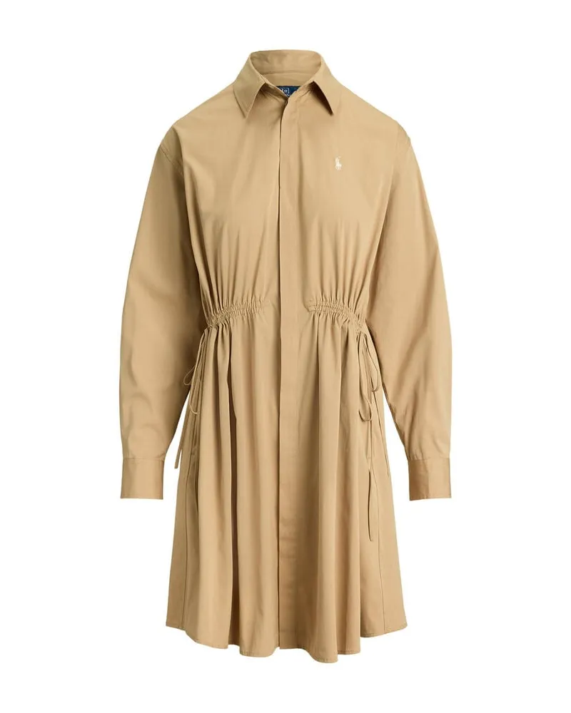 Ralph Lauren Damen Blusenkleid aus Baumwolle Camel