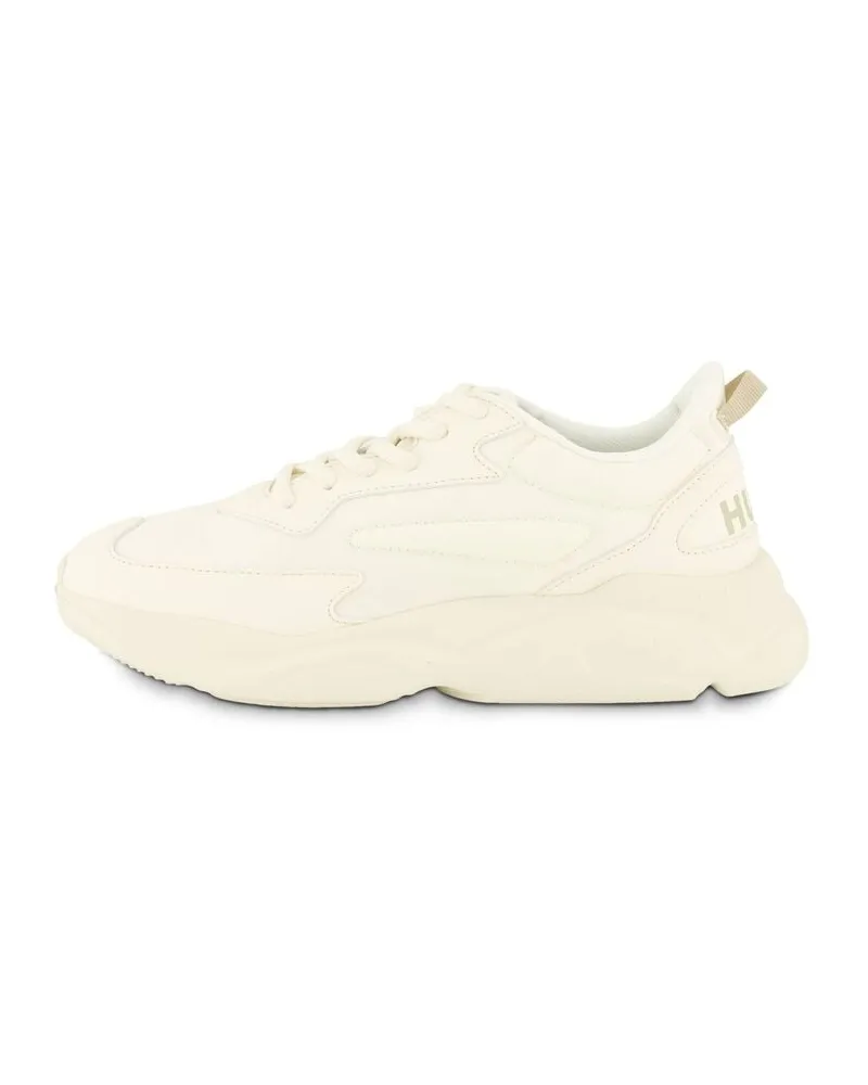 HUGO BOSS Damen Sneaker LEON_RUNN Weiß