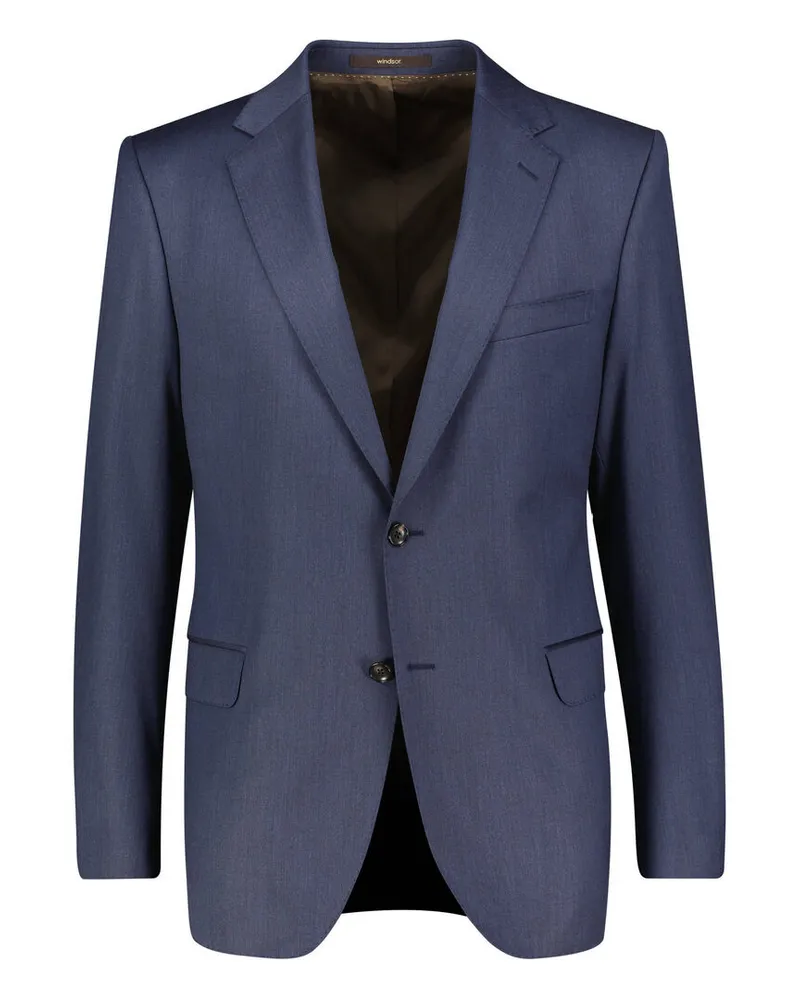 windsor. Herren Sakko SERA aus Schurwolle Blau