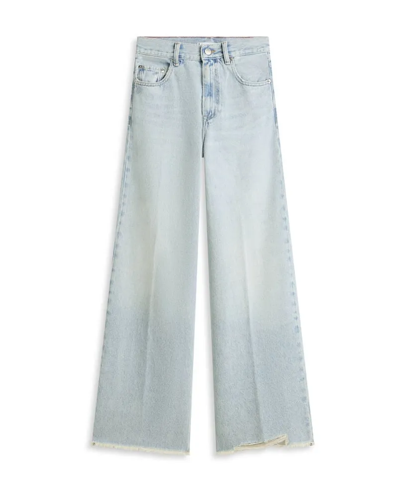 Tommy Hilfiger Damen Jeans EVE 70s Wide Leg Bleached