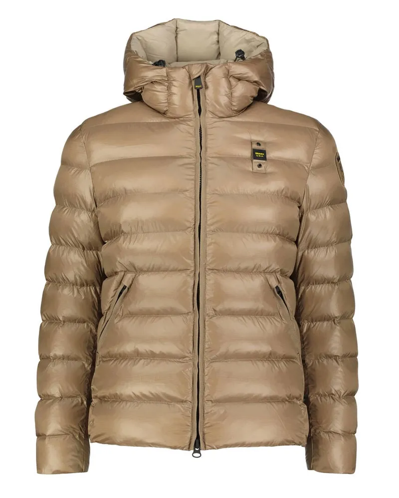 Blauer Herren Steppjacke ADAMS Beige