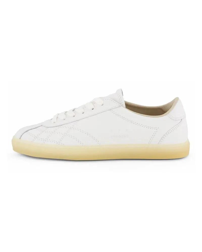 Copenhagen Damen Sneaker aus Leder Weiss