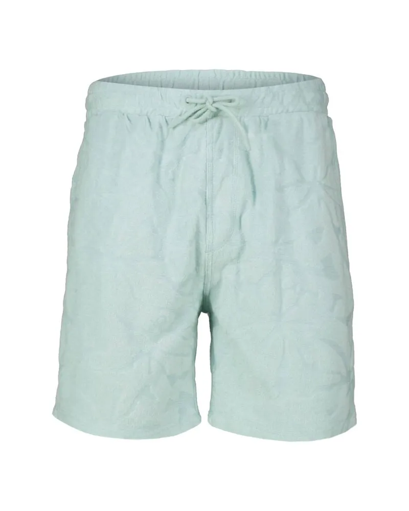 HUGO BOSS Herren Shorts SE_FLOWER Aqua