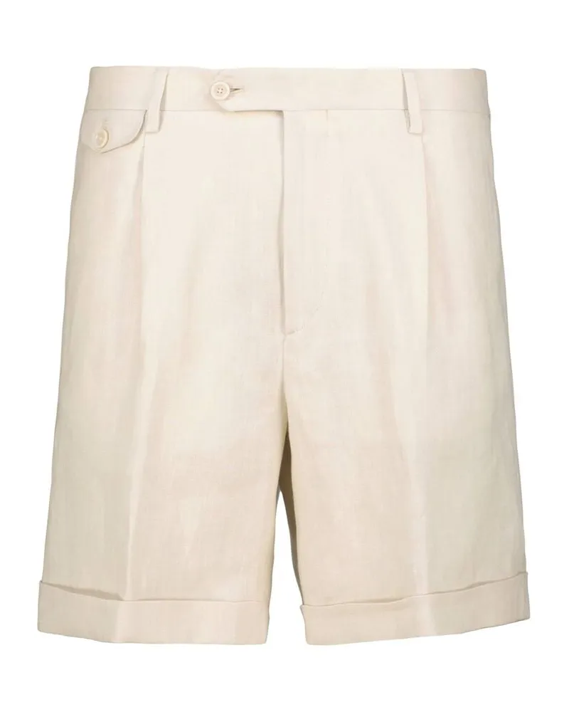 LARDINI Herren Shorts Offwhite