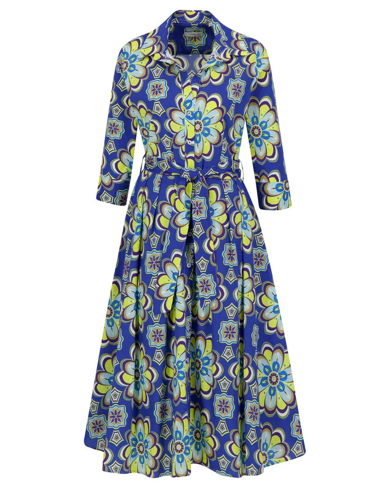 Rossana Diva Damen Hemdkleid Bleu
