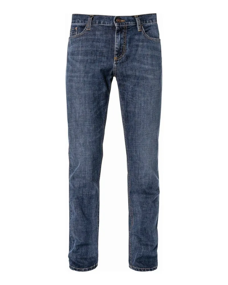Alberto Herren Jeans PIPE Blue