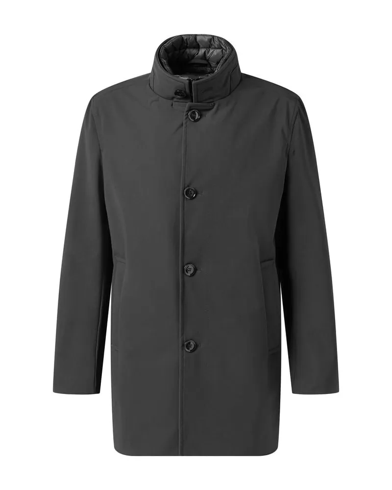 Strellson Herren Mantel FINLAY FLEX Schwarz