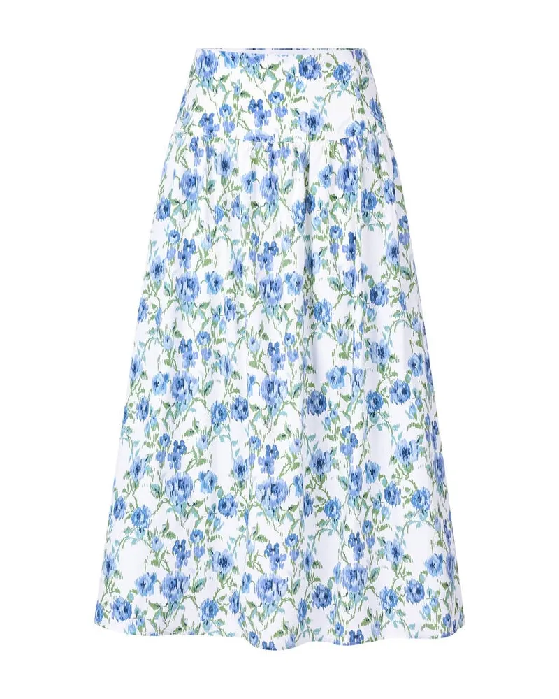 Rich&Royal Damen Midirock Blau