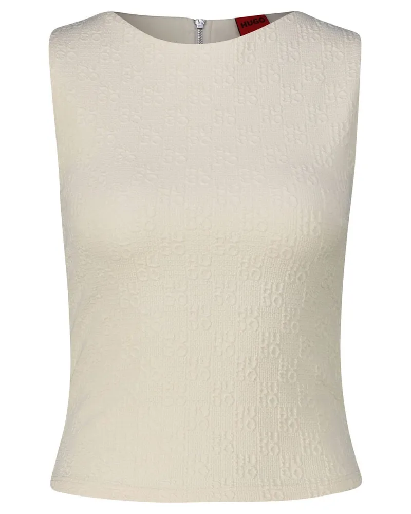 HUGO BOSS Damen Top DAIRONI Weiss