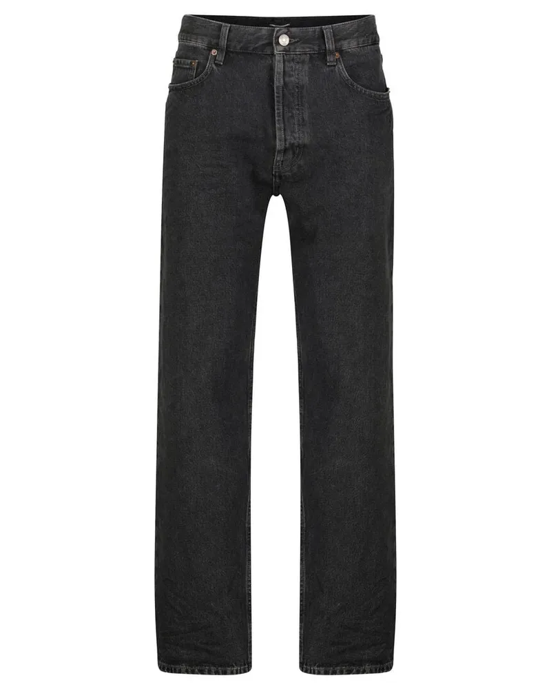 Saint Laurent Herren Jeans LONG MICK Schwarz