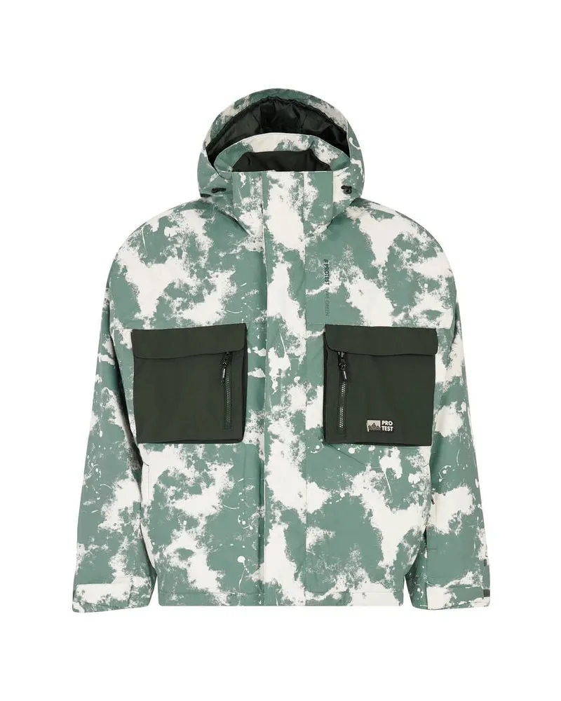 Protest Herren Skijacke aus Polyester PRTPYRO RELAXED FIT Grün