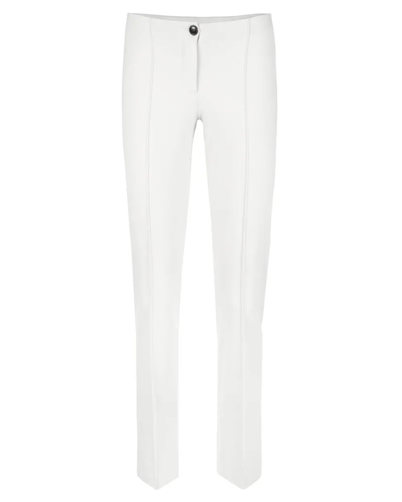 Marc Cain Damen Hose 7/8-Länge Offwhite
