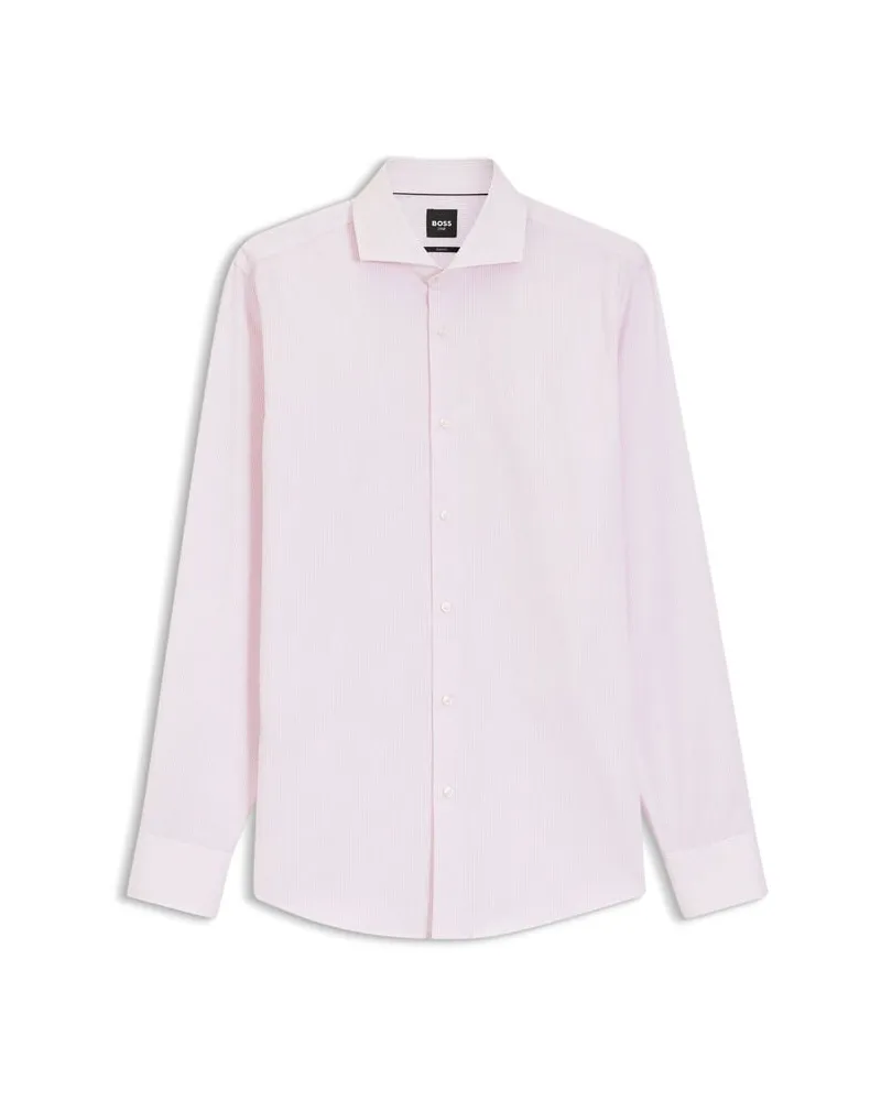 HUGO BOSS Herren Hemd H-HANK Slim Fit Rose