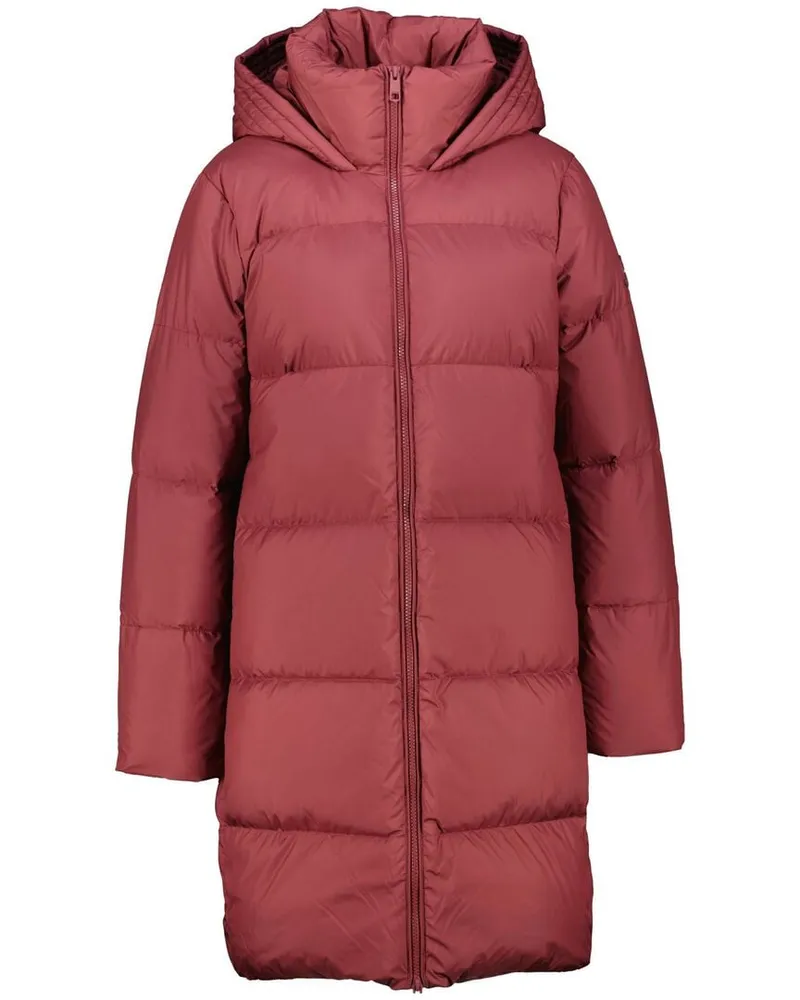Tommy Hilfiger Damen Daunenmantel wasserabweisend Regular Fit Bordeaux