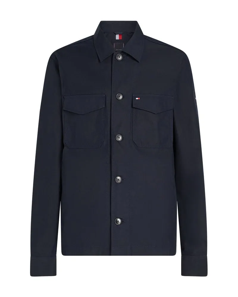 Tommy Hilfiger Herren Hemdjacke Darkblue