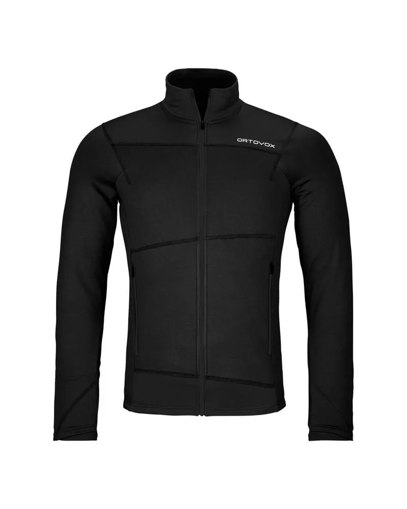 Ortovox Herren Jacke FLEECE LIGHT JACKET Athletic Fit Schwarz