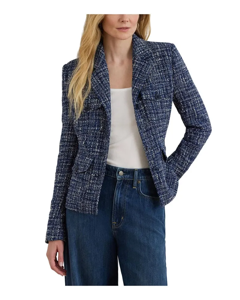 Ralph Lauren Damen Blazer aus Baumwoll-Mix Stoned