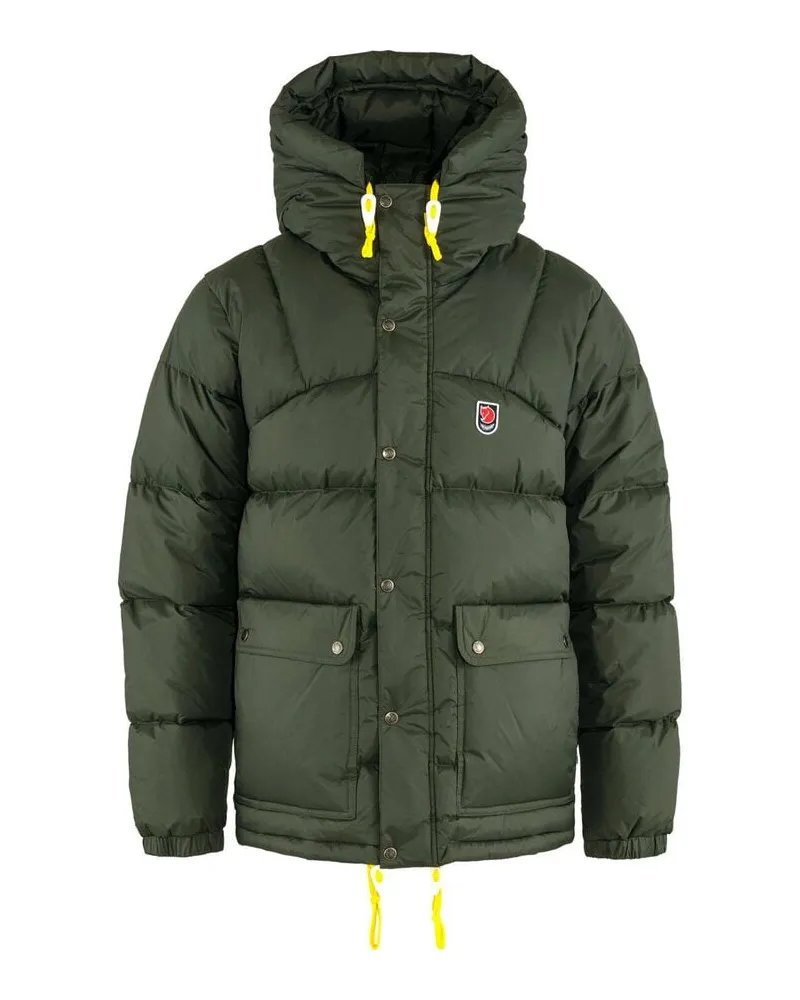 Fjäll Räven Herren Daunenjacke EXPEDITION Dunkelgrün