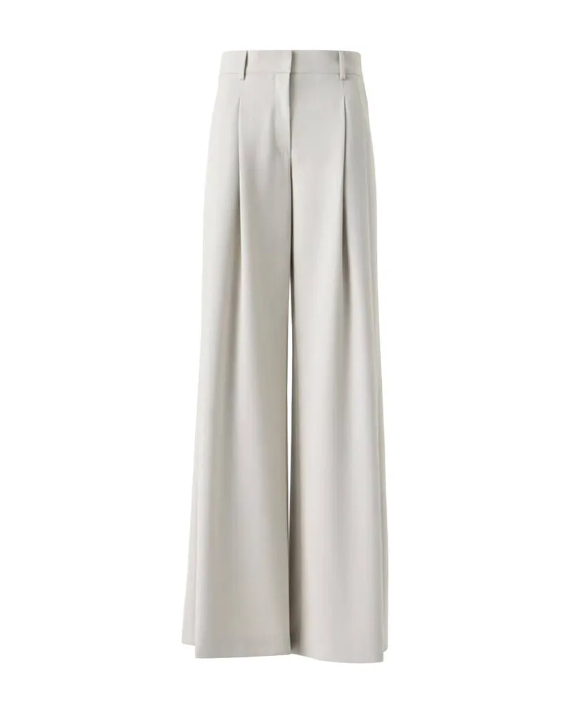 Akris Damen Hose CASSIE Grau